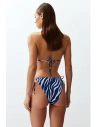 Animal Patterned Accessory Bikini Bottoms - 3