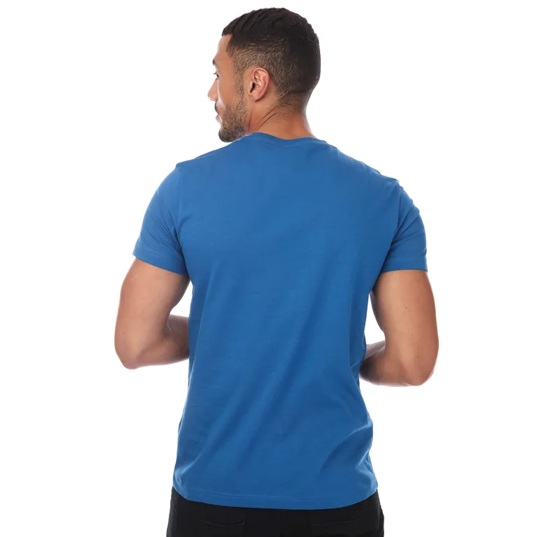 Men's Diesel T-DIEGOR T-Shirt in Blue - 1