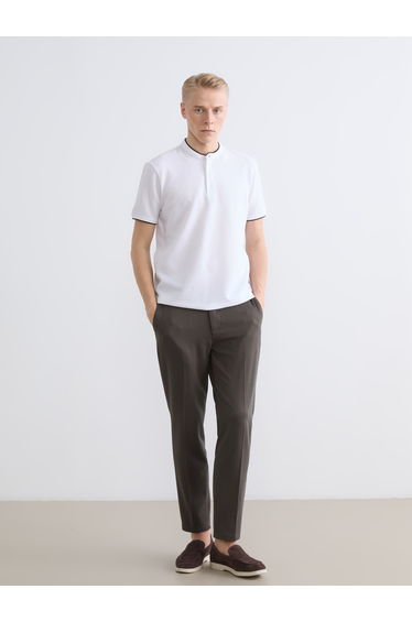 Grandad Collar T-Shirt