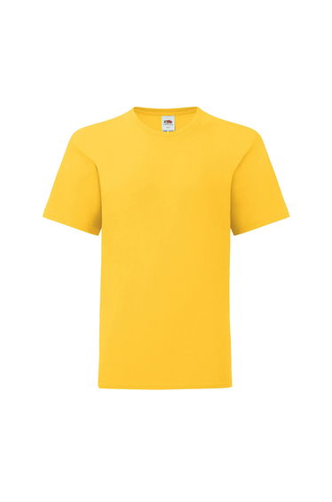 Fruit of the Loom Childrens/Kids Iconic 150 T-Shirt - Sunflower