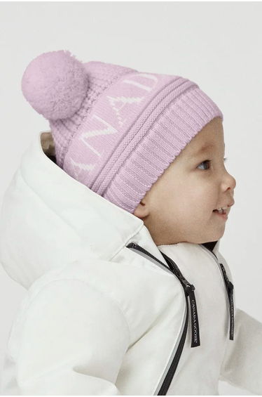 Baby Girls Double Pom Pom Hat