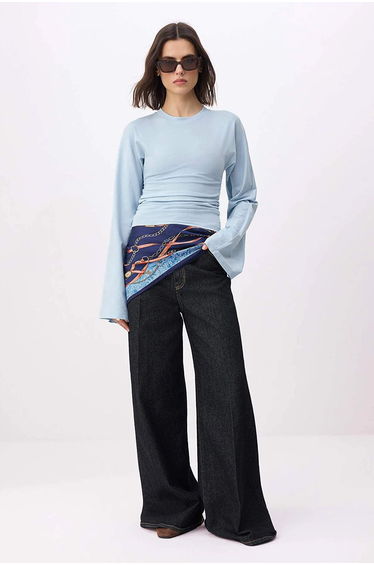 Light Blue Blouse