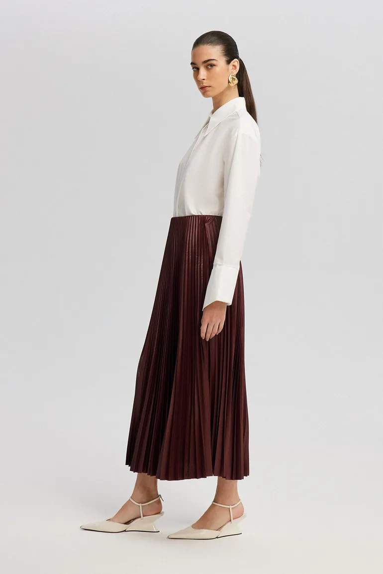 PLEATED SKIRT - 2