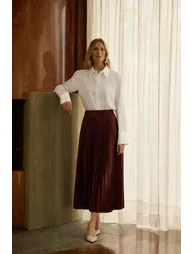 PLEATED SKIRT - 5