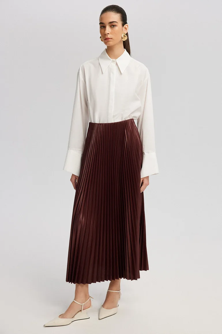 PLEATED SKIRT - 1