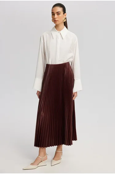 PLEATED SKIRT