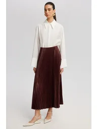 PLEATED SKIRT - 1