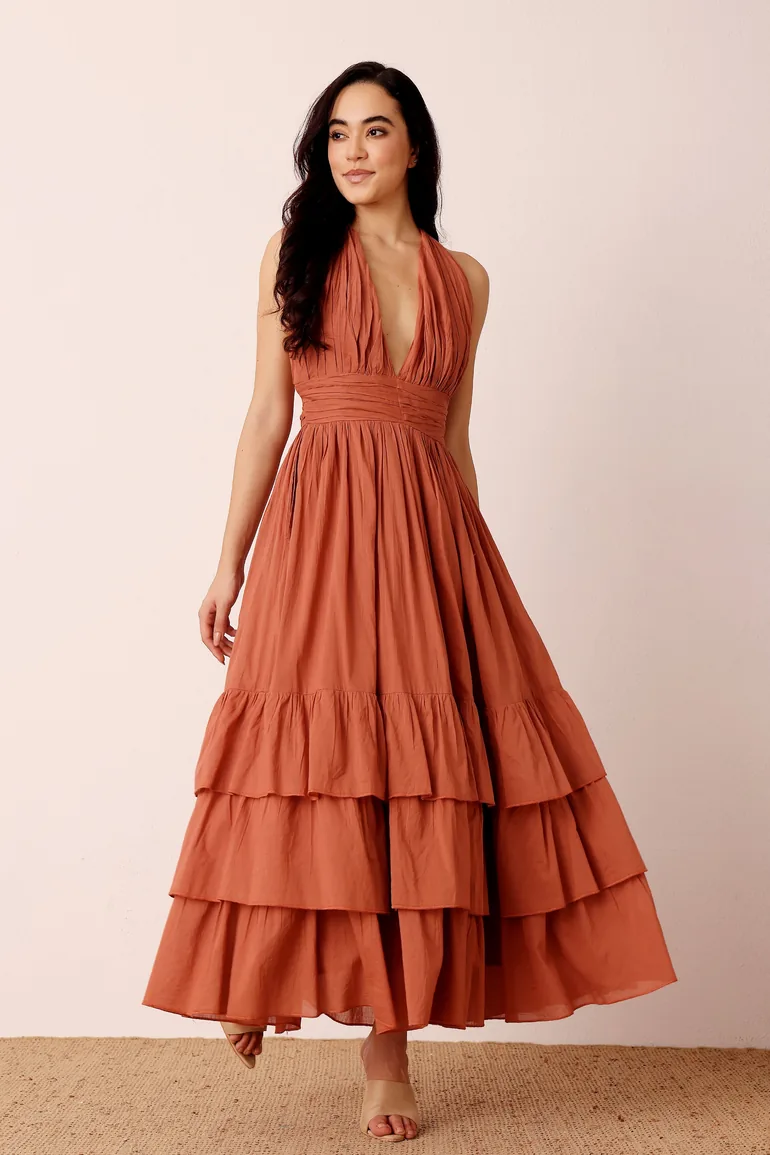 lace maxi dress off shoulder Enigma Off-Shoulder Maxi Dress Lace Cream main image 1