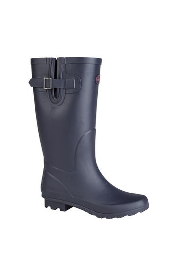 Stormwells Womens/Ladies Plain Wellington Boots - Navy/Red