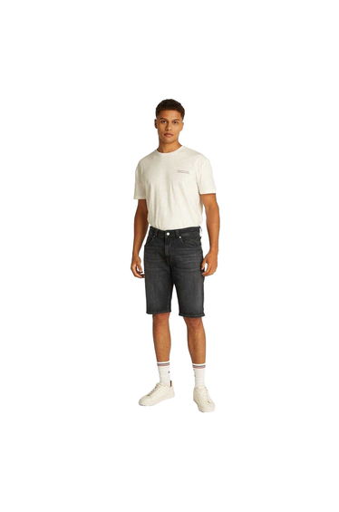 Tommy Jeans Mens Ronnie Denim Shorts - Black Denim