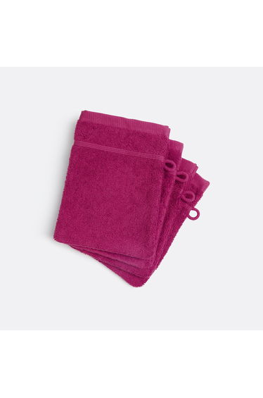 Set of 4 Zavara Towelling Washcloths