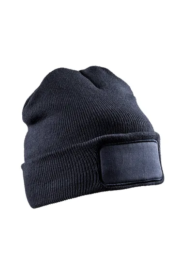 Result Genuine Recycled Unisex Adult Thinsulate Printable Beanie - Navy