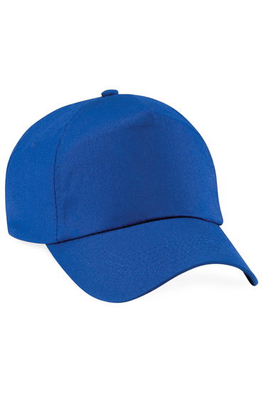 Beechfield Unisex Plain Original 5 Panel Baseball Cap - Royal