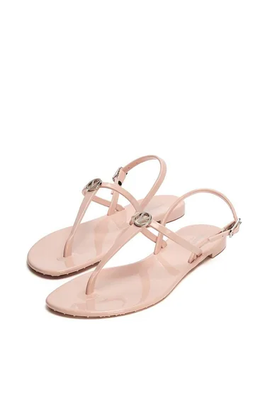 V Logo Jally Sandals Pink