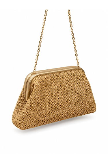 Textured Hand and Shoulder Bag with Chain Strap – Stylish & Daily Use