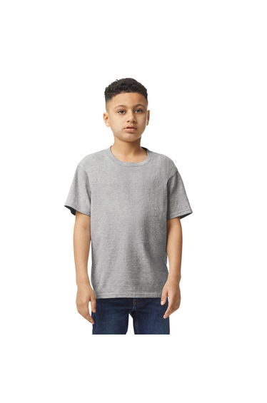 Gildan Childrens/Kids Plain Cotton Lightweight T-Shirt - Sporty Grey