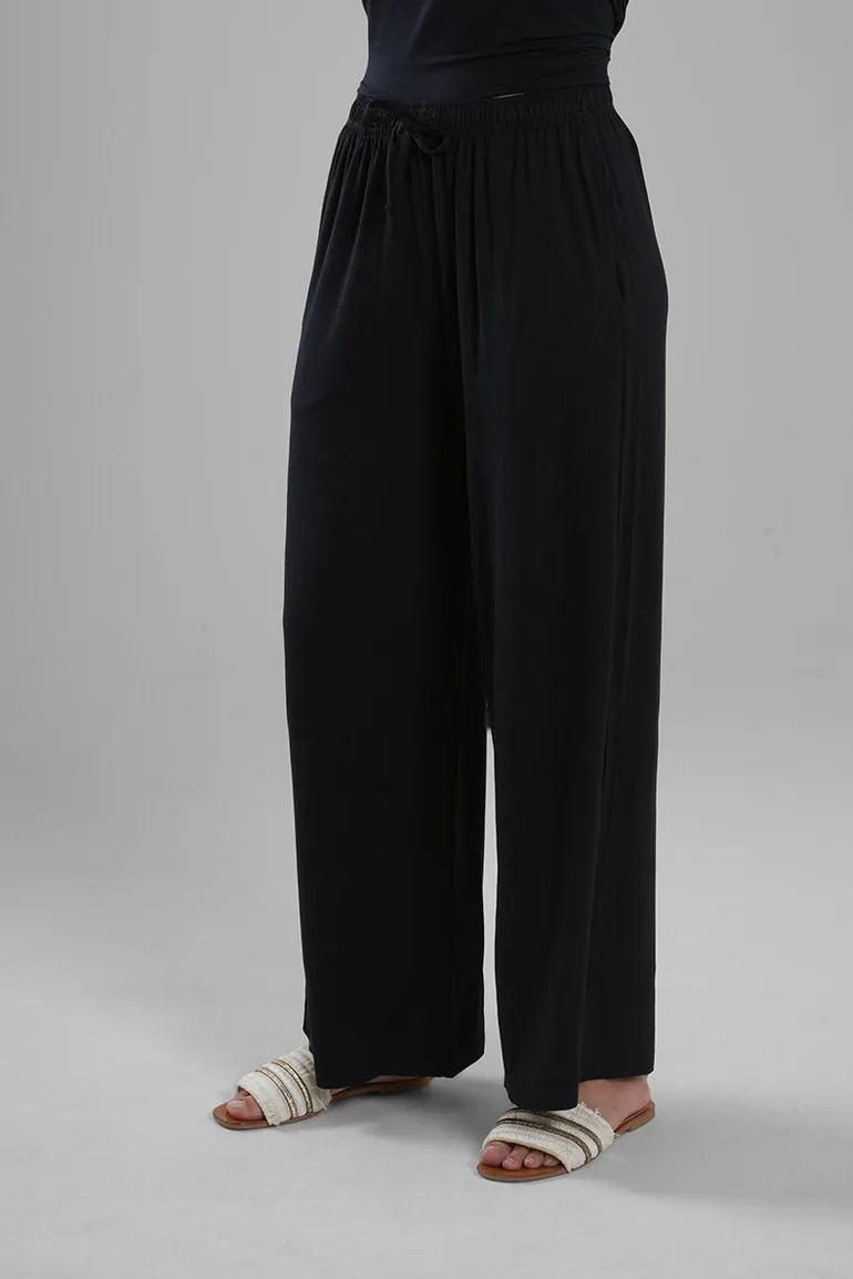 Women Wide Leg Lounge Pants - 2