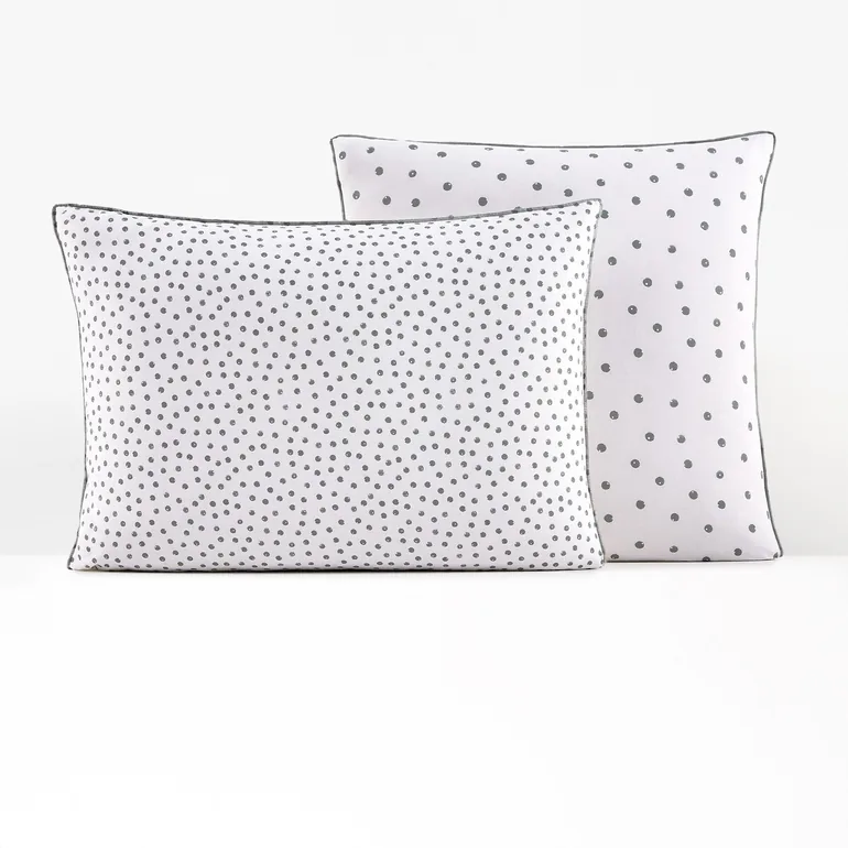 Lison Spotted 100% Washed Cotton Pillowcase - 1