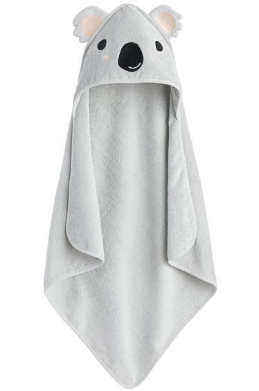 Koala 100% Organic Cotton Bath Cape