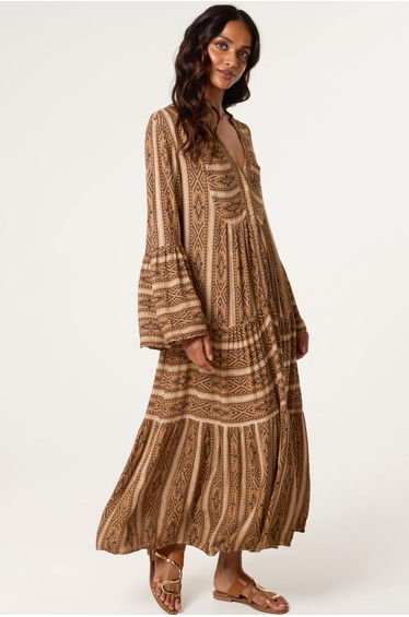 Aztec Smock Midi