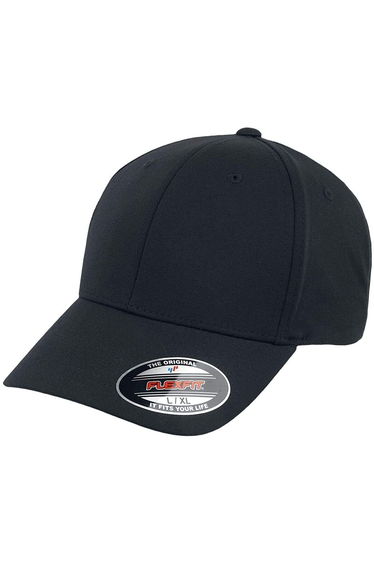 Flexfit Unisex Adult Alpha Shape Baseball Cap - Black