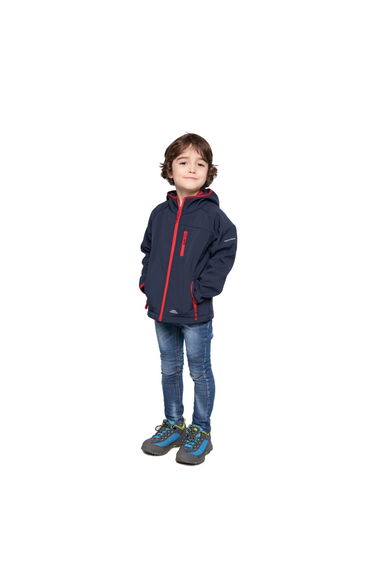 Trespass Childrens/Kids Kian Softshell Jacket - Navy