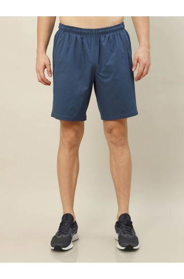 Solid 2-Way Stretch Shorts
