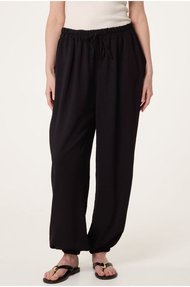 Harem Drawstring Waist Trousers