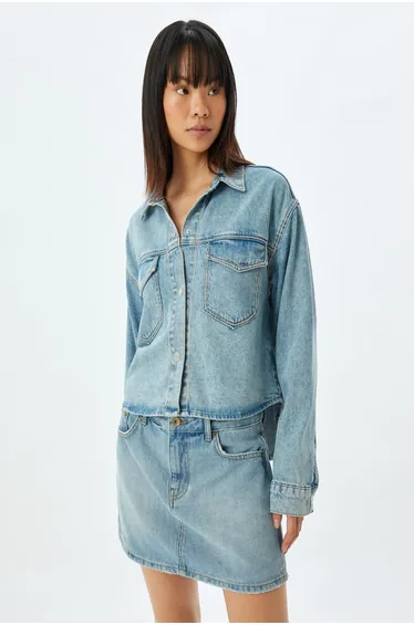 Light Indigo Women's Jacket