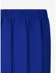 Zeco Girls School Box Pleat Skirt in Blue - 2