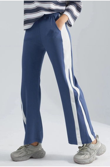 Modal Touch Contrast Detail Pants Bersan Collection