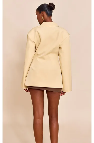 بليزر - أصفر كريمي