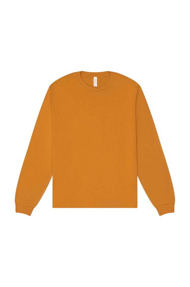 Bella + Canvas Adult Heavy Boxy Long-Sleeved T-Shirt - Toast