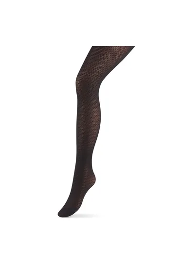 Mini Diamond Patterned Tights