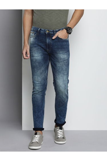 Men Slim Fit Solid Jeans