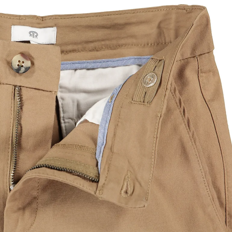 Cotton Bermuda Chino Shorts - 3