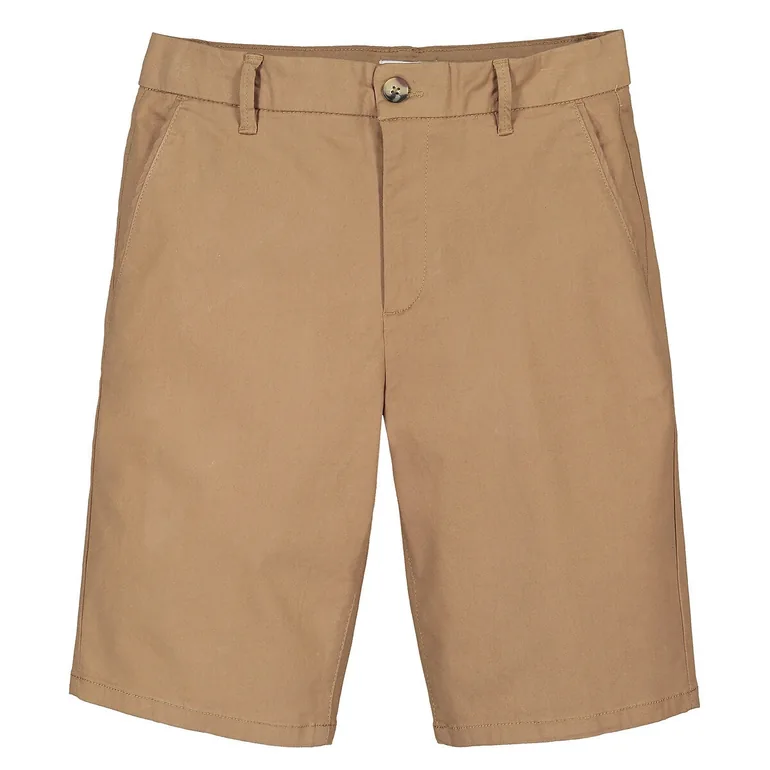 Cotton Bermuda Chino Shorts - 1
