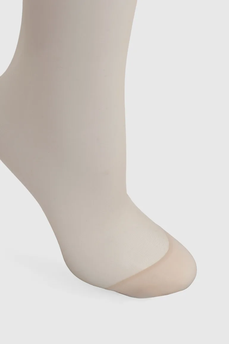 Plus 10 Denier 3 Pack Tights - nude - 2