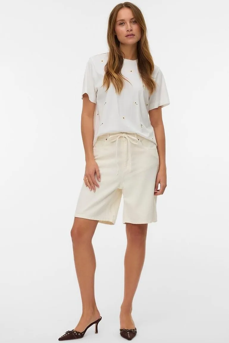 Floral Crew Neck Short Sleeve T-Shirt