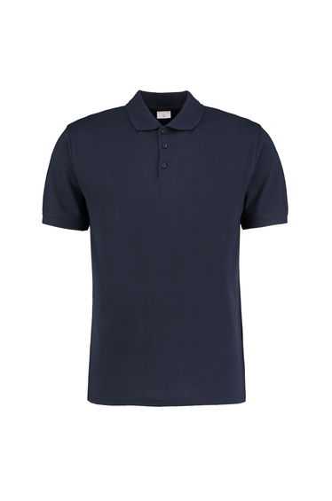 Kustom Kit Mens Short Sleeve Polo Shirt - Navy Blue