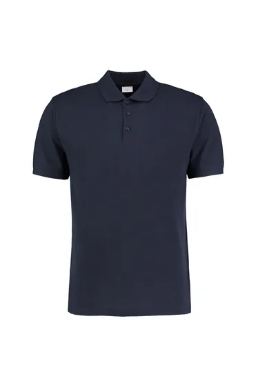Kustom Kit Mens Short Sleeve Polo Shirt - Navy Blue