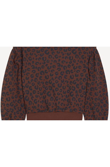 Animal Print Sweatshirt