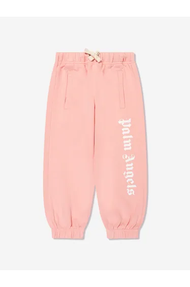 Girls Classic Overlogo Joggers in Pink