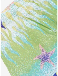 شورت اخضر بطبعة جرافيك - 3