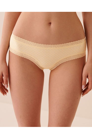 Super Soft Lace Trim Cheeky Panty