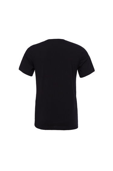 Bella + Canvas Adults Unisex Crew Neck T-Shirt - Black