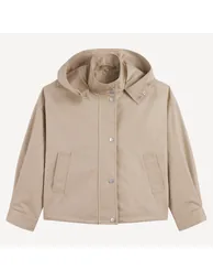 Sporty Urban Lightweight Jacket with Hood - 1