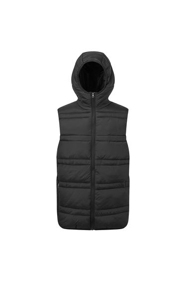 2786 Mens Latitude Hooded Body Warmer - Black