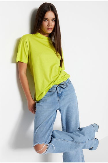 T-Shirt - Navy blue - Regular fit
