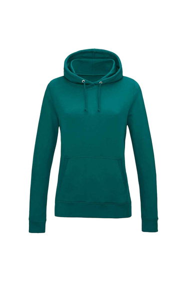 AWDis Womens/Ladies Girlie College Hoodie - Jade